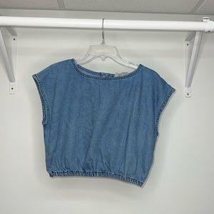 Everlane Denim Crop Top- Small
